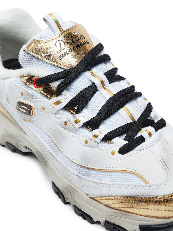 Skechers Сникърси Skechers D'Lites 150245 Бял
