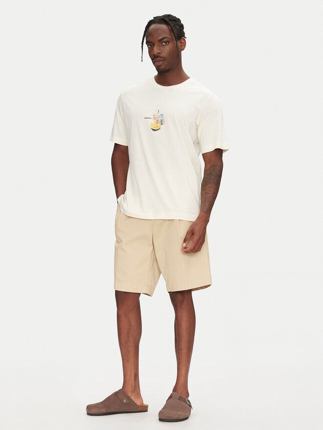 Jack&Jones Jack&Jones Marškinėliai Varenna 12273162 Smėlio Regular Fit