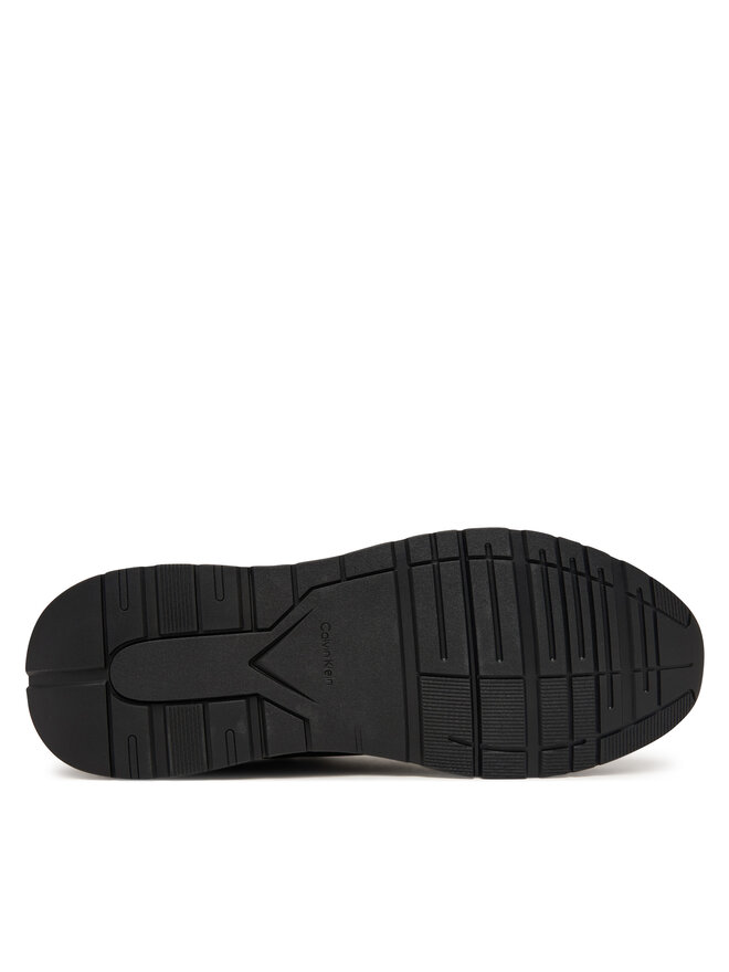Calvin Klein Sneakers Calvin Klein City Runner Laceup Lth Mix HM0HM02309 Schwarz