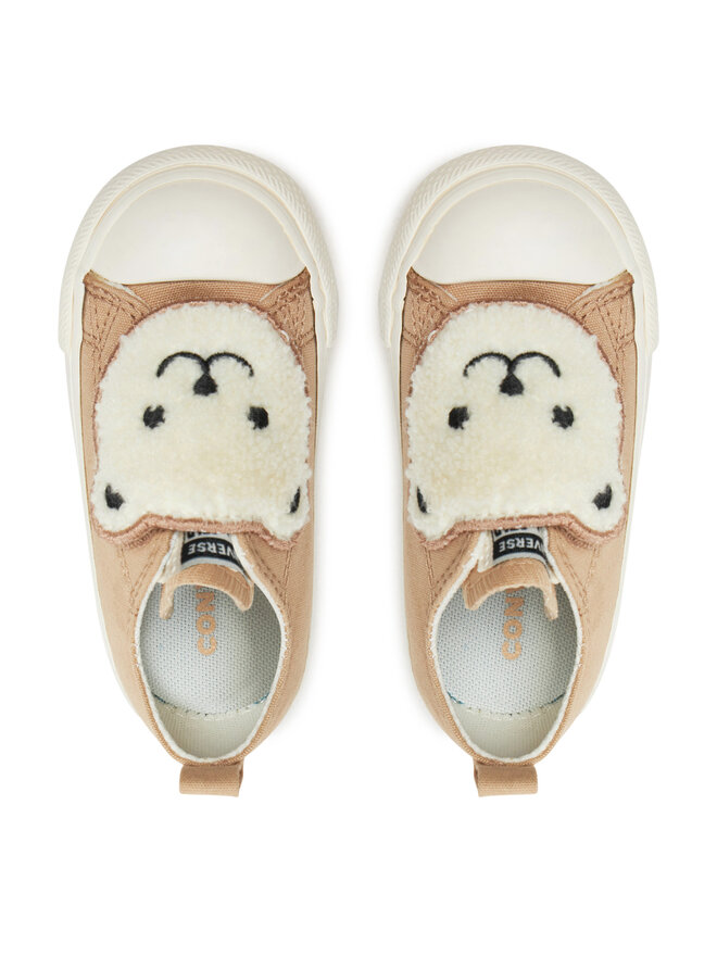 Converse Trampki Converse Chuck Taylor All Star One Strap Ox A10040C Beżowy