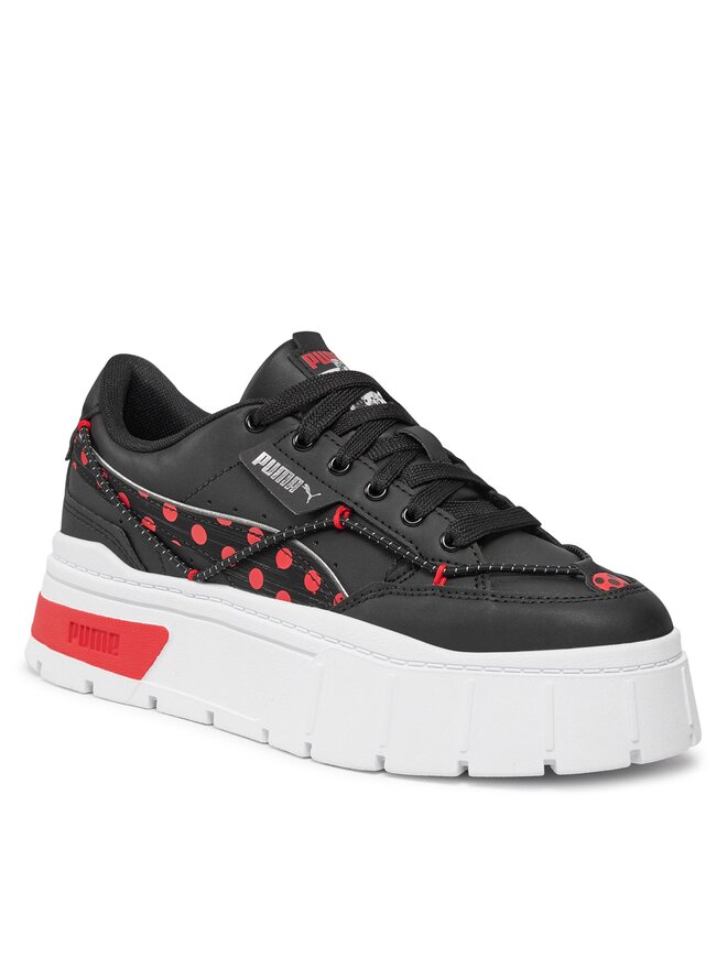 Puma Снікерcи Puma Mayze Stack Miraculous Jr 393906 01 Чорний