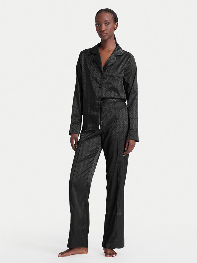 Guess Guess Pyjama O6BX03 W3501 Schwarz Regular Fit