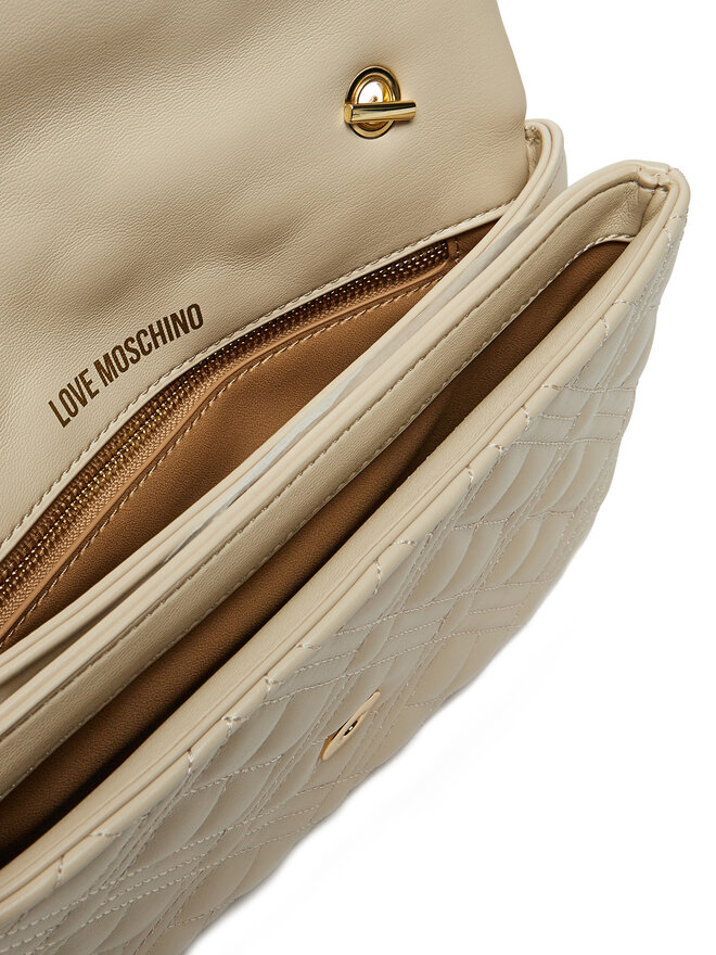 LOVE MOSCHINO Ročna torba LOVE MOSCHINO JC4097PP1MLA0110 Écru