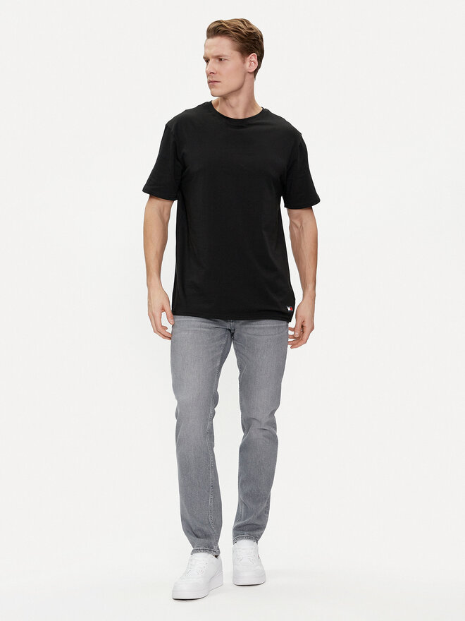 Tommy Jeans Tommy Jeans Set 2 majice UM0UM03157 Crna Regular Fit