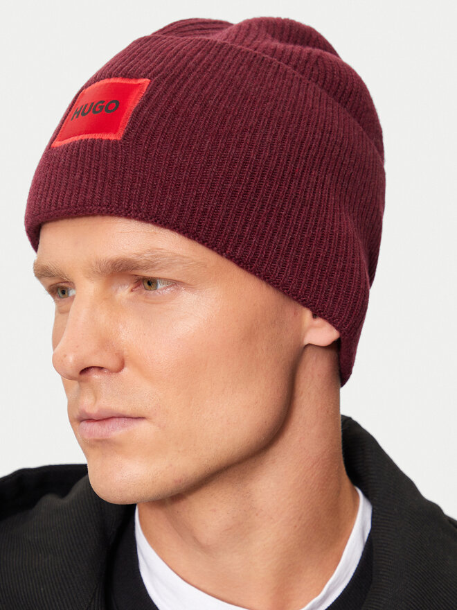 HUGO Gorro Hugo Xaff 50496011 Guinda/burdeos