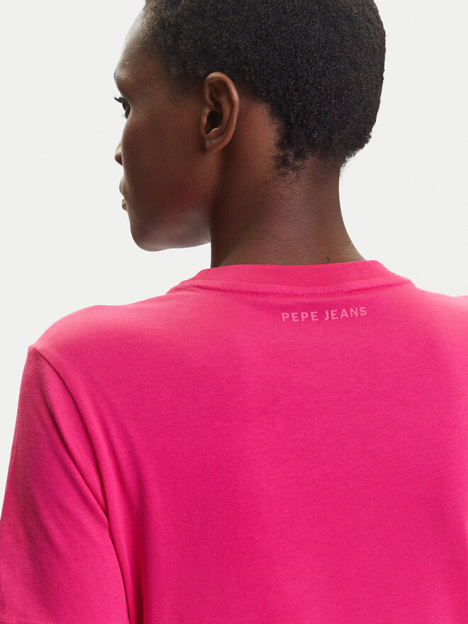 Pepe Jeans Pepe Jeans Camiseta Red Bull Racing RL500004 Rosa Regular Fit