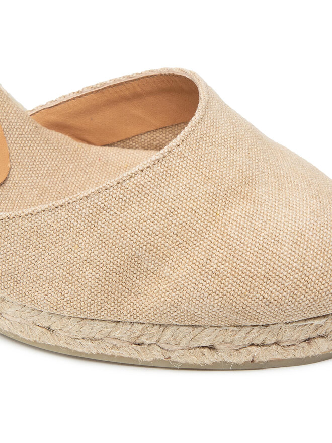 Castañer Espadrilky Castañer Carina/8/002 021642-2017 Béžová