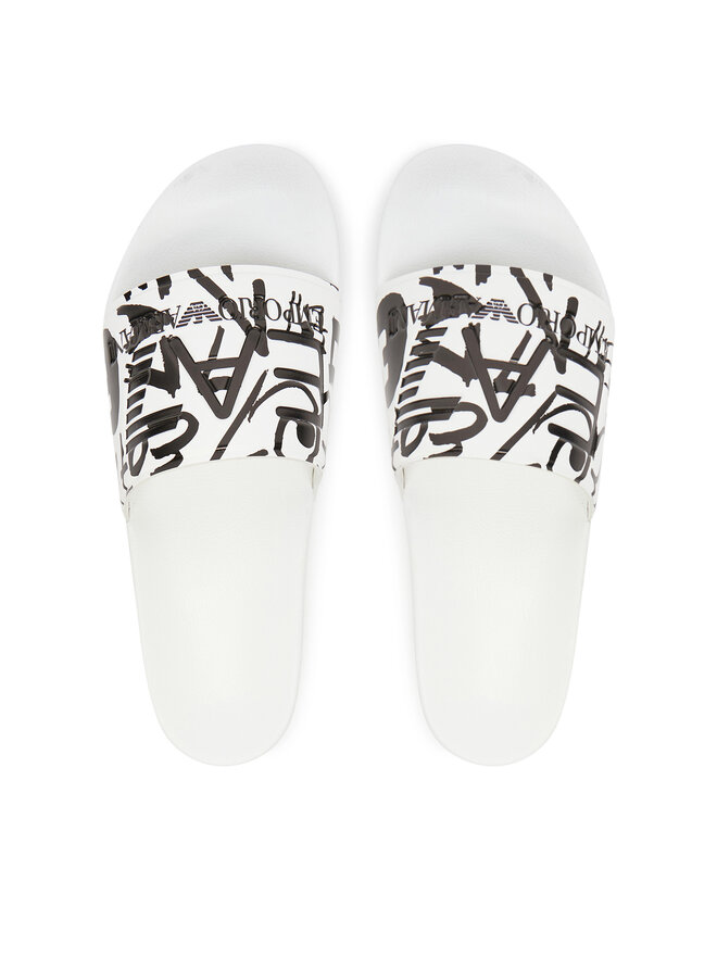 EA7 Emporio Armani Šľapky EA7 Emporio Armani 7X000108 AF15118 M0112 Biela