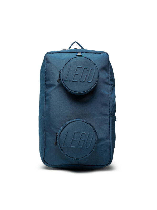 LEGO Ruksak LEGO Brick 1x2 Backpack 20204-0140 Tamnoplava