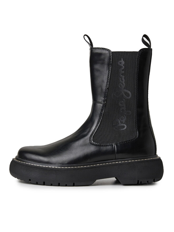 Pepe Jeans Škornji Pepe Jeans PLS50504 Črna