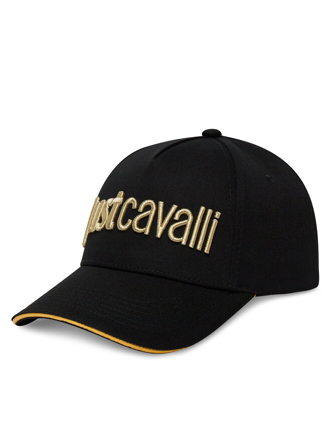 Just Cavalli Шапка с козирка Just Cavalli 78RAZK30 ZG192 Черен