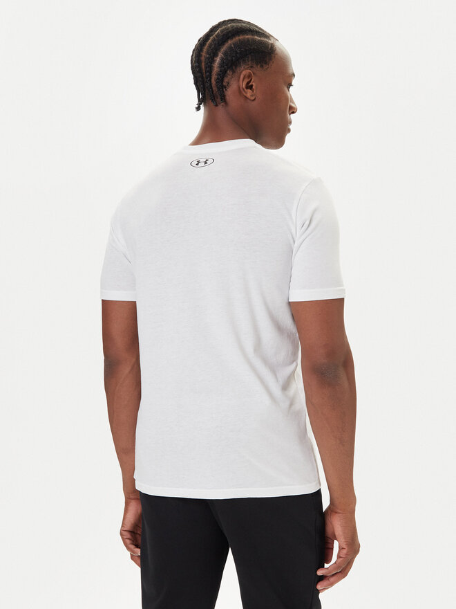 Under Armour Under Armour Camiseta Ua Sportstyle Logo Update Ss 1382911 Blanco Loose Fit