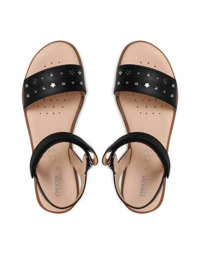 Geox Sandalen Geox J S.Karly G. H J2535H 000BC C9999 S Schwarz