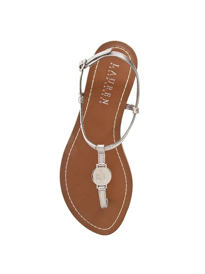 LAUREN RALPH LAUREN Zehentrenner LAUREN RALPH LAUREN Aimon N89 Q0351 RDJW5 A112N Silberfarben