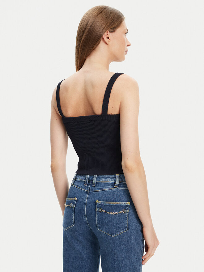 Guess Guess Felső W5YR10 Z0130 Sötétkék Regular Fit
