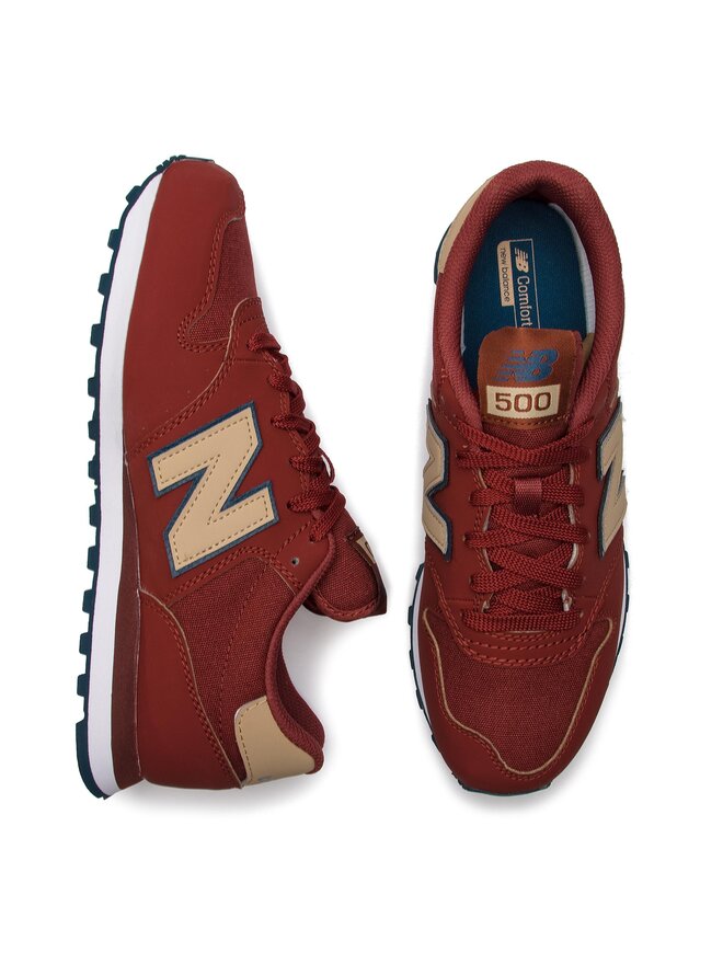 Zapatillas New Balance GM500CRN Guinda burdeos zapatos.es