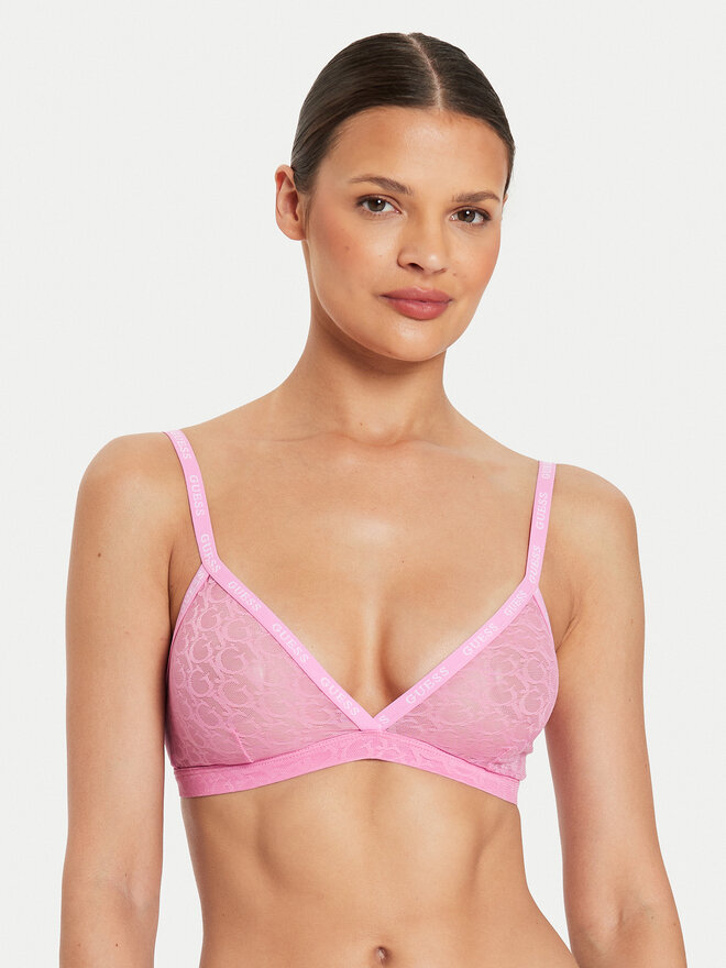 Guess Guess Sujetador sin aros O3BC18 KBXA0 Rosa