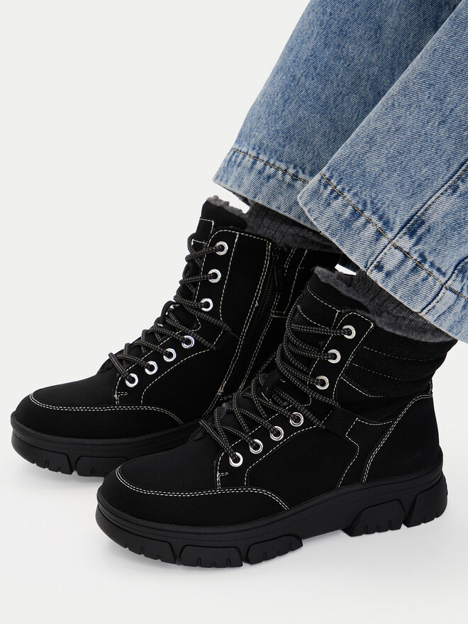 Go Soft Schnürschuhe Go Soft CEO-WS6800-01 Schwarz