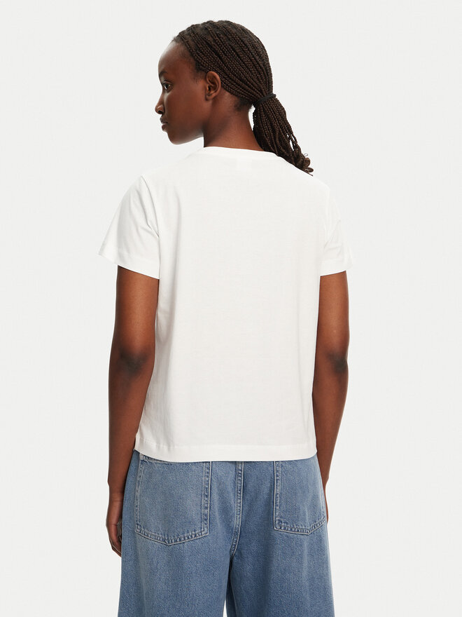 PINKO PINKO T-Shirt Nambrone 103320 A2G7 Λευκό Regular Fit