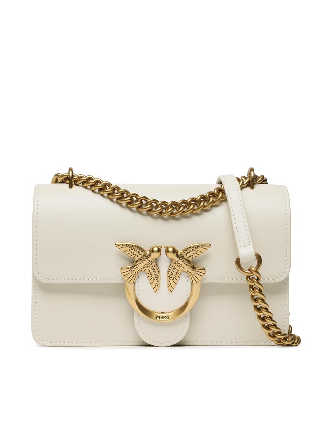 PINKO Handtasche PINKO Love One Mini Dc PE 23 PRR 100074 A0F1 Creme