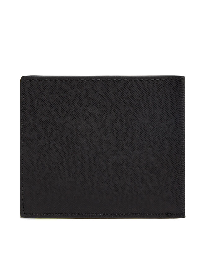 Tommy Hilfiger Geldbörse Tommy Hilfiger Th Saffiano Cc Flap & Coin AM0AM12196 Schwarz