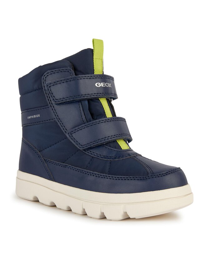 Geox Sněhule Geox J Willaboom Boy B Ab J36LFB 0FU54 C0749 D Tmavomodrá