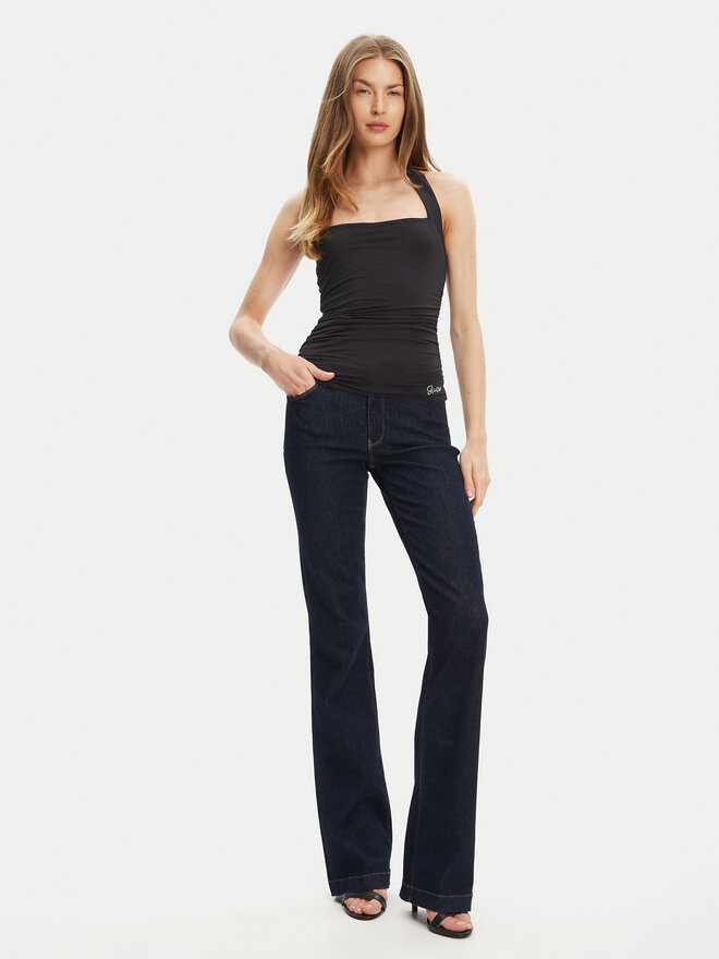 Guess Guess Top W5YP28 KACM2 Negro Regular Fit