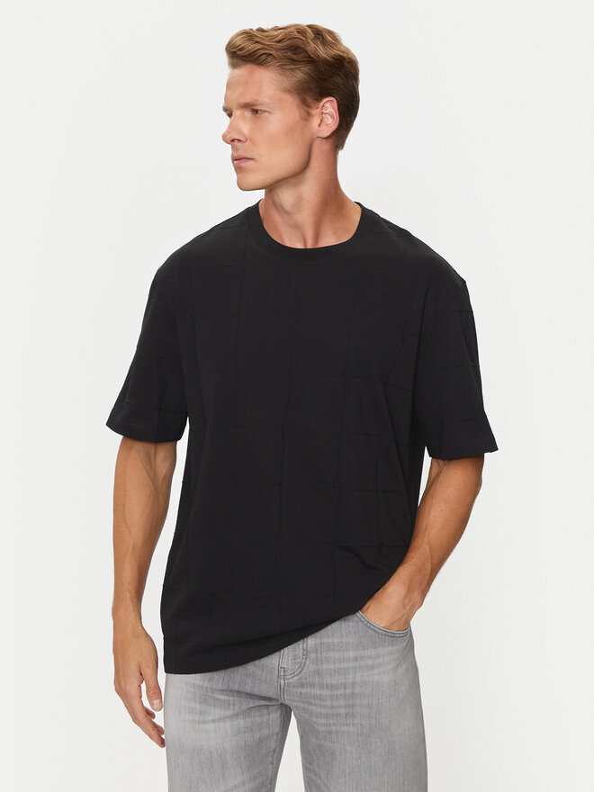 Armani Exchange Armani Exchange Camiseta 6DZTLK ZJ2ZZ 1200 Negro Regular Fit