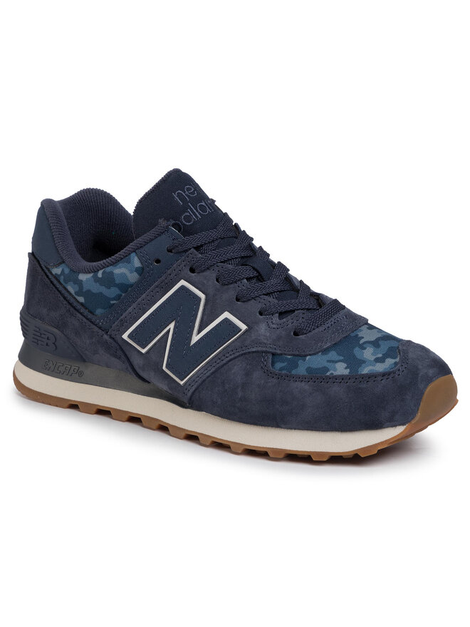 Sneakersy New Balance ML574COD Granatowy | eobuwie.com.pl