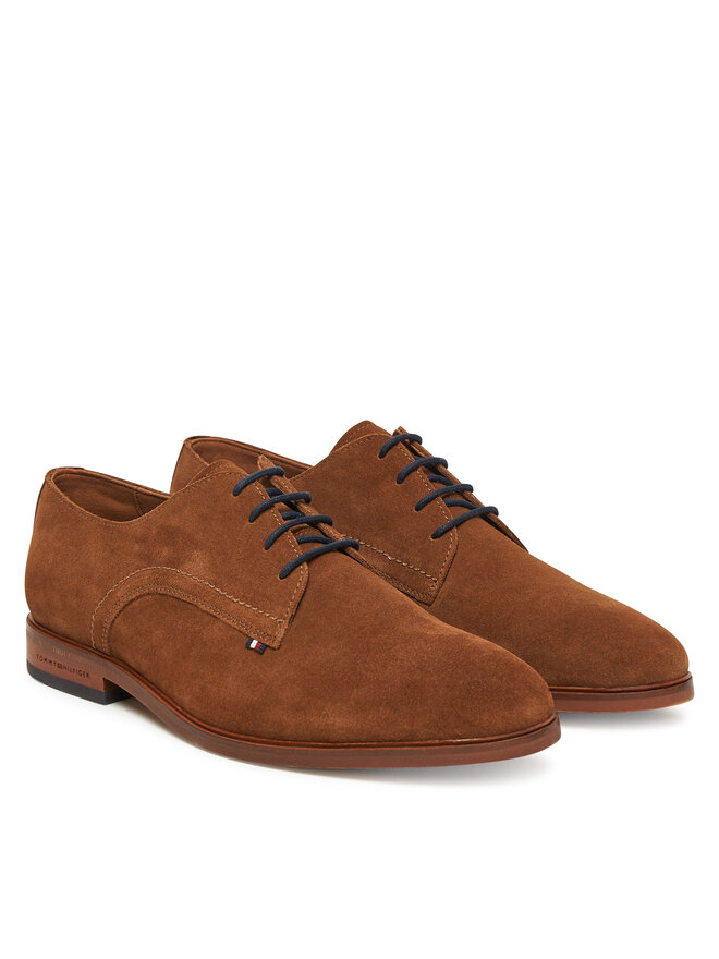 Tommy Hilfiger Halbschuhe Tommy Hilfiger Dress FM0FM05725 Braun
