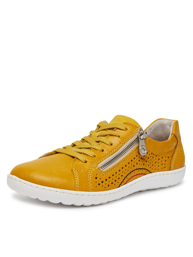 Rieker Sneakersy Rieker 52824-68 Žltá