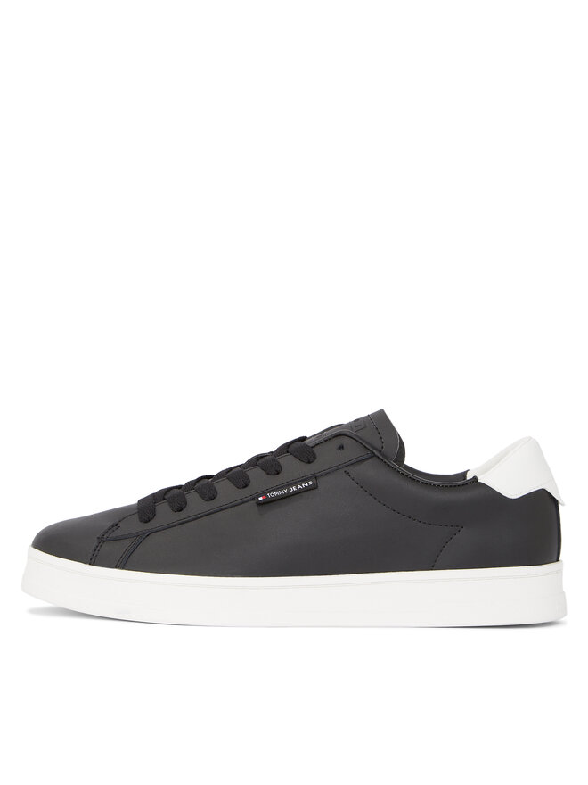 Tommy Jeans Αθλητικά Tommy Jeans Tjm Leather Low Cupsole EM0EM01374 Μαύρο