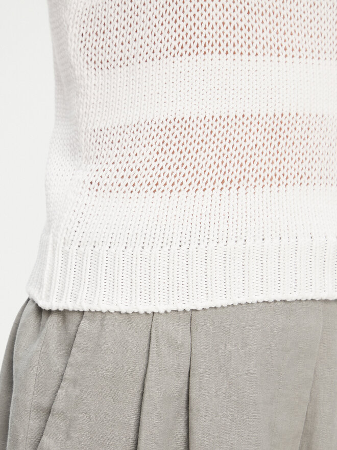 United Colors Of Benetton United Colors Of Benetton Felső 1898DH018 Fehér Relaxed Fit