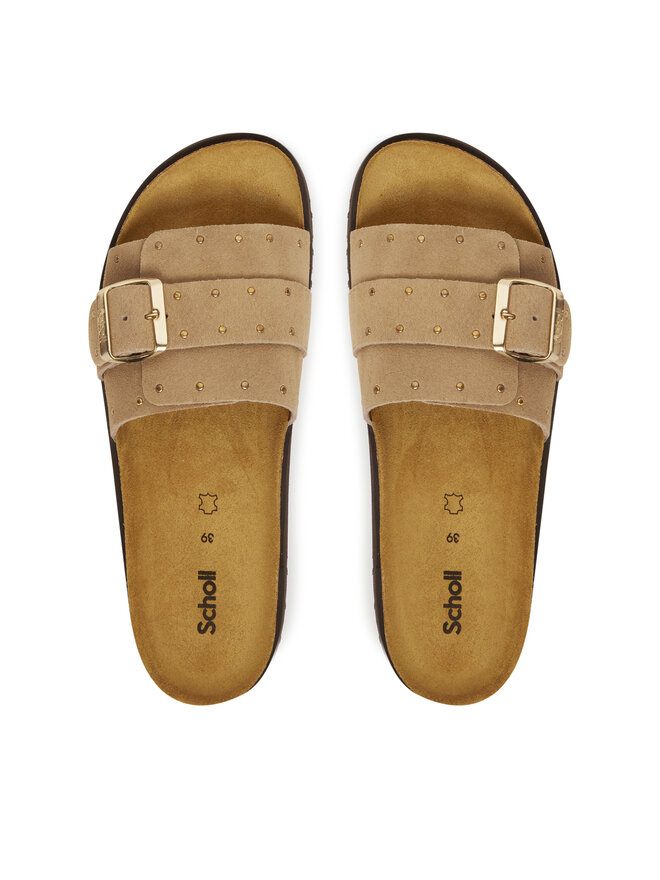 Scholl Pantoletten Scholl Joyce F32243 Beige