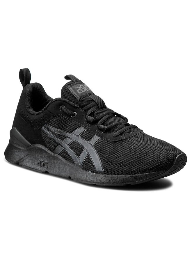 Black asic runners top