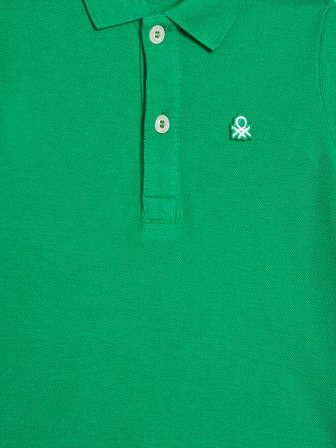 United Colors Of Benetton United Colors Of Benetton Pólóing 3089G3008 Zöld Regular Fit
