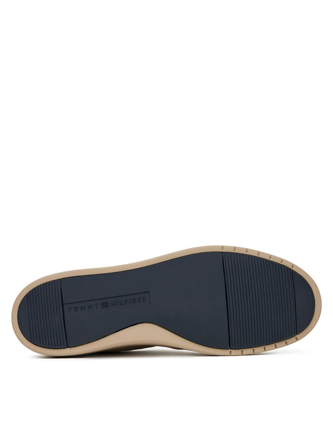 Tommy Hilfiger Туфлі Tommy Hilfiger Modern Light Suede Moc Toe Shoe FM0FM05501 Бежевий