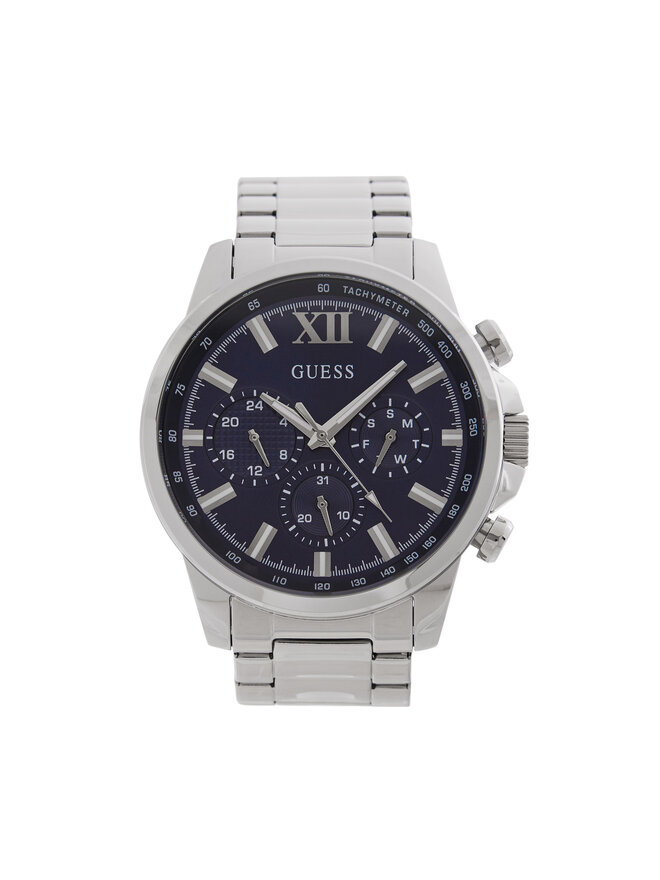 Guess Ρολόι Guess Walker  GW0900G4 Ασημί