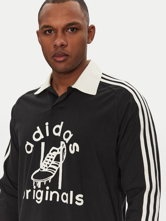 adidas adidas Poloshirt Rugby JD1091 Schwarz Regular Fit