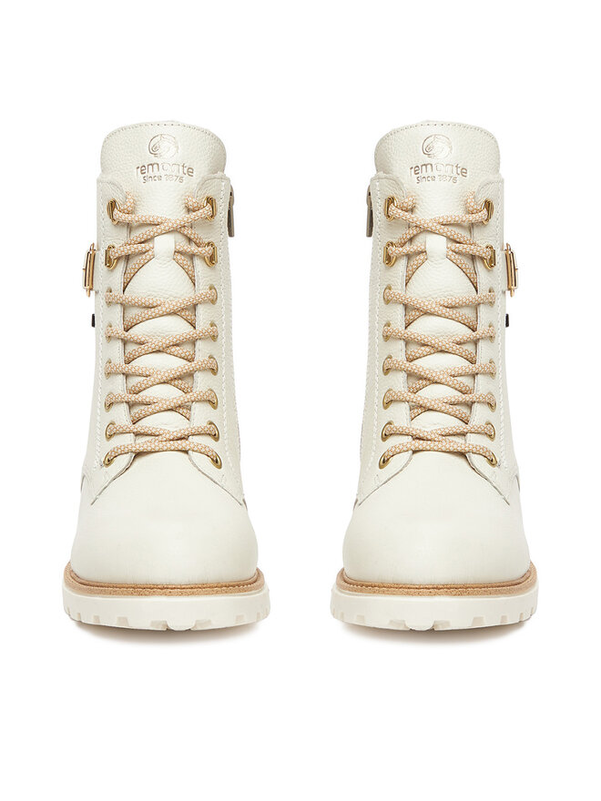 Remonte Schnürschuhe Remonte CEO-D8475-80 Écru