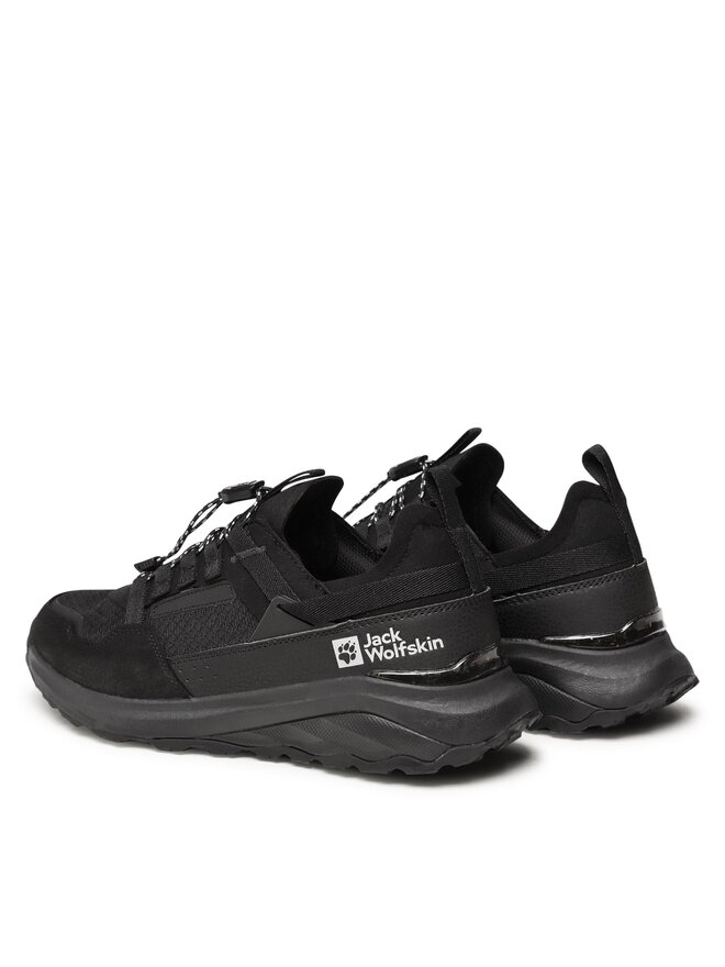 Jack Wolfskin Снікерcи Jack Wolfskin Dromoventure Athletic Low M 4057011 Чорний