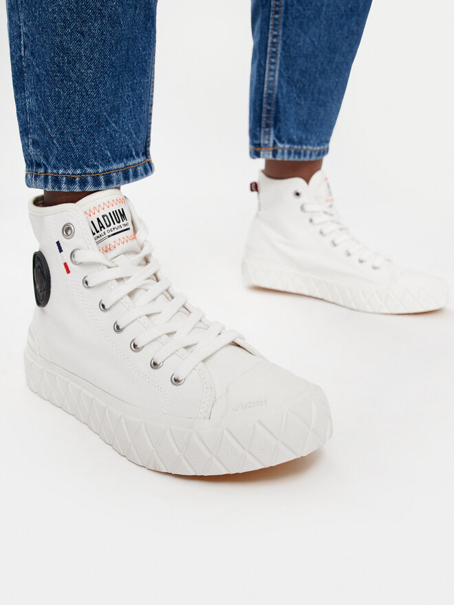 Palladium Plátěnky Palladium Ace Cvs Mid U 77015-116-M Bílá