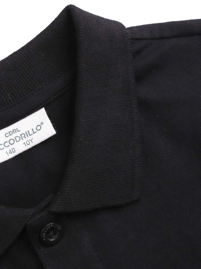 Coccodrillo Coccodrillo Polo majica WC5143601VBB Črna Regular Fit