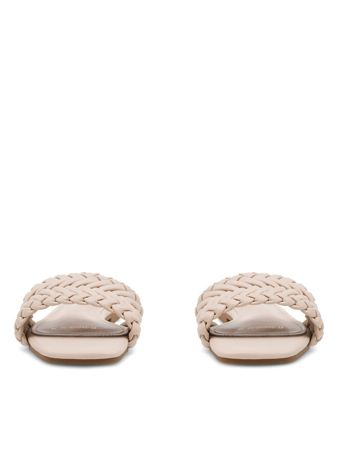 DeeZee Pantoletten DeeZee Don't Stop Me KL-E82022-19 Beige
