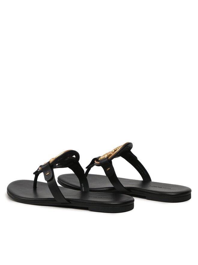 Tory Burch Japonki Tory Burch Metal Miller 136593 Czarny