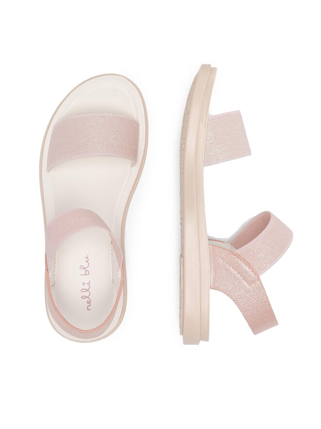 Nelli Blu Sandály Nelli Blu CSS20370-01 Růžová