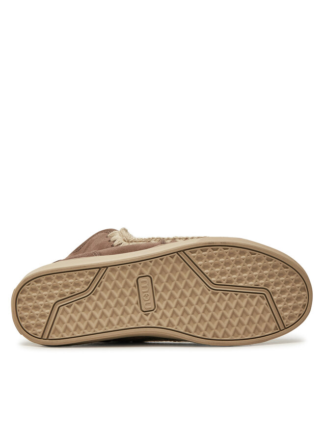 Mou Śniegowce Mou Eskimo Sneaker Big Metal Logo FW111008A Brązowy