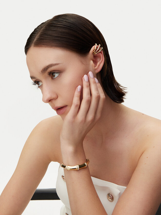 Guess Pendiente Ear Cuff Guess JUBE05 169JW Oro