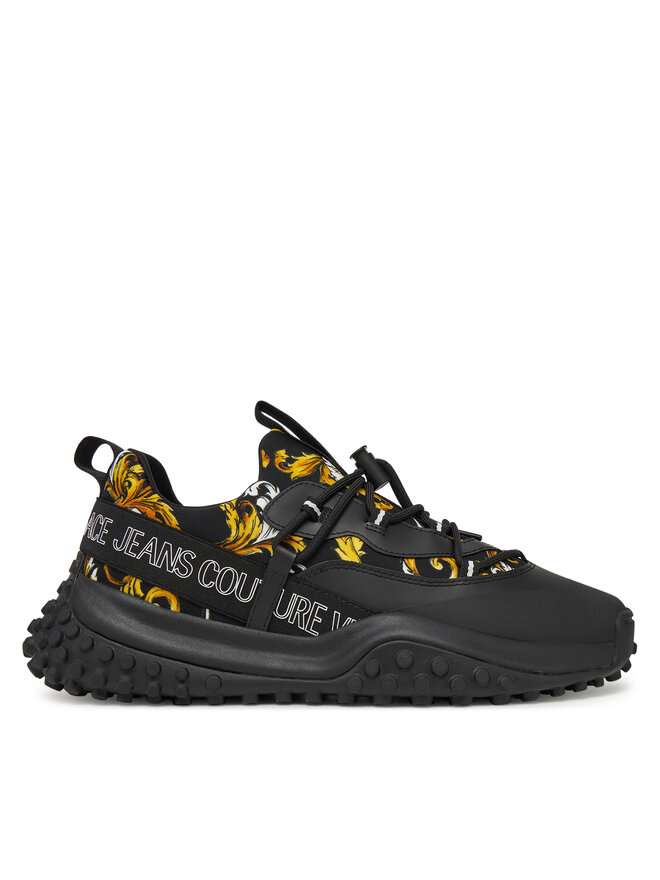 Sneakersy Versace Jeans Couture 78YA3SN2 Czarny | eobuwie.com.pl
