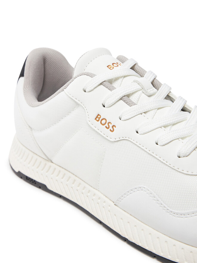 BOSS Sneakersy BOSS Titanium Runn nypu 50536481 Bílá